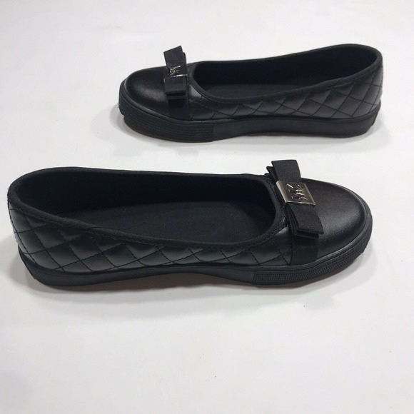 Michael Kors Shoes 'CaliTracie’ Quilted Flats Ballet US 4 Black - Picture 10 of 12
